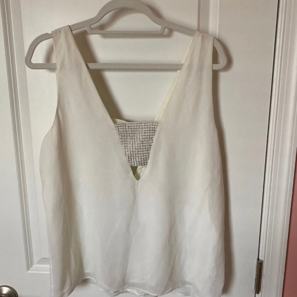 White tank top with tags!